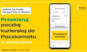 Jasne, że może nie być Cię w domu! Dowiedz się, jak przekierować paczkę InPost w aplikacji, by trafiła do Paczkomatu.