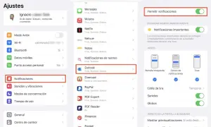 Jak wyciszyć powiadomienia iPhone: w Ustawieniach wybierz Powiadomienia, a następnie Outlook. Wyłącz "Pozwól na powiadomienia".