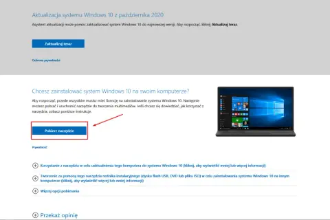 Chcesz zainstalować Windows 10? Dowiedz się, czy viste można zaktualizować do Windows 10 i pobierz narzędzie.