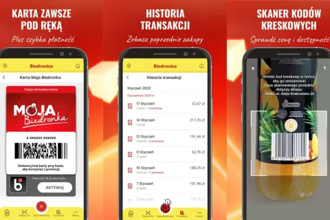 Aplikacja Biedronka: wirtualna karta, historia transakcji i skaner kodów. Dowiedz się, jak sprawdzić dostępność w aplikacji Biedronka.