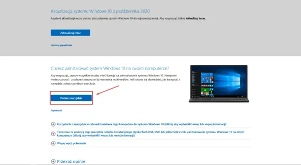 Chcesz zainstalować Windows 10? Dowiedz się, czy viste można zaktualizować do Windows 10 i pobierz narzędzie.